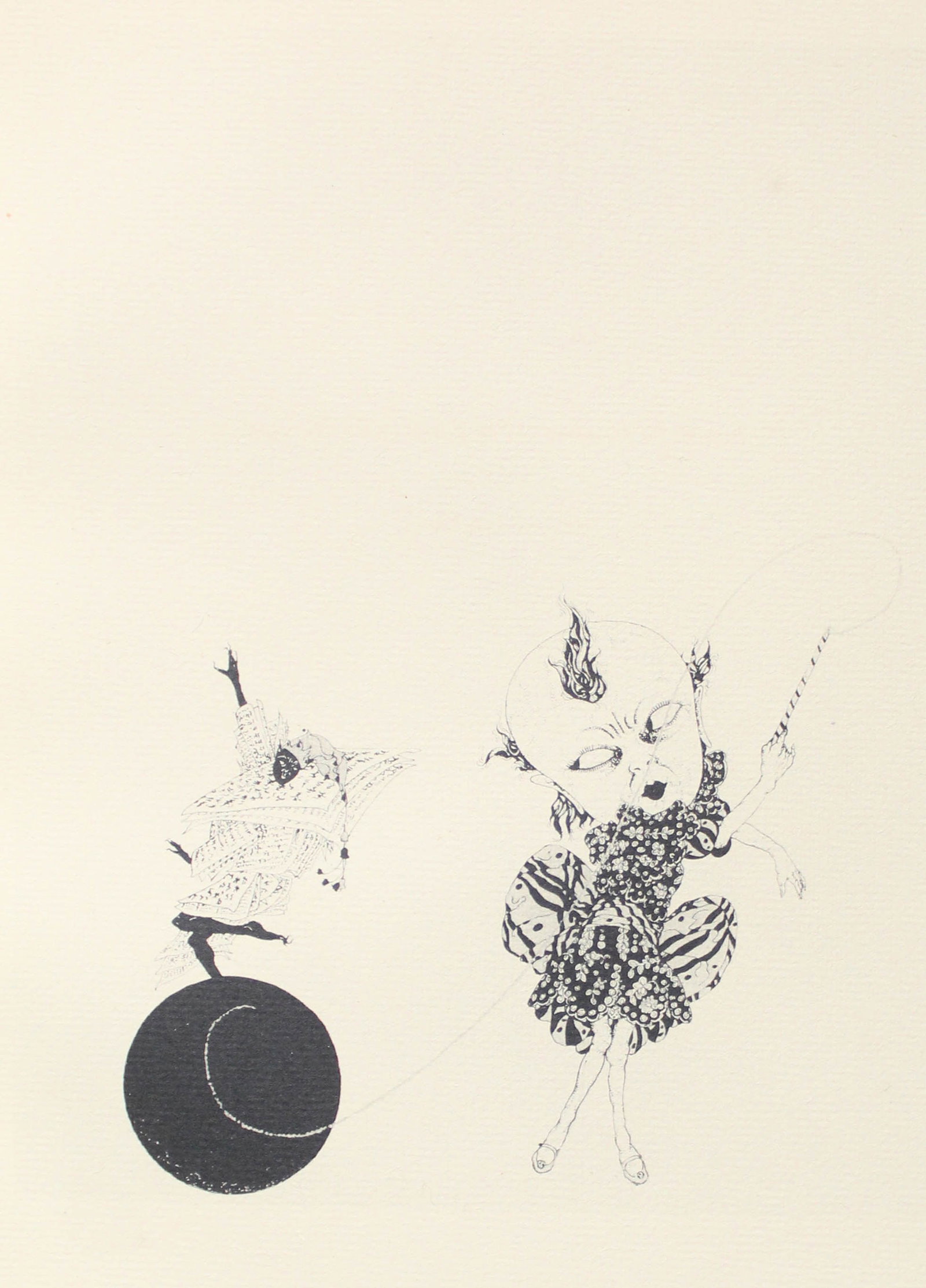 Alastair - Reason and Logic from the Temptation of St Anthony: Artist: Alastair Title: Reason and Logic from the Temptation of St Anthony Year: 1925 Dimensions: 12 3/4 x 9 7/8 in. Edition: From the Rare Limited Edition of 975 Publisher: Alfred A Knopf, New York