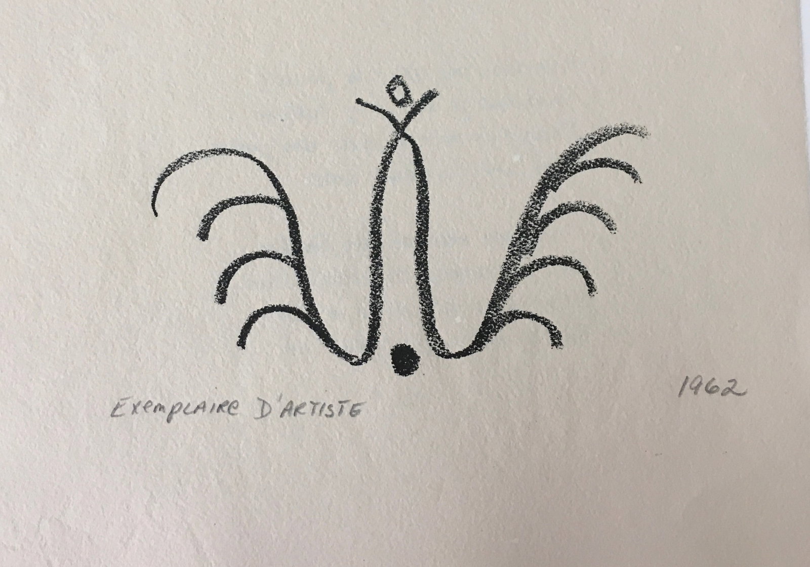 Pablo Picasso - Untitled XVII from "Cocteau Jean;: Artist: Pablo Picasso Title: Untitled XVII from "Cocteau Jean; Picasso de 1916 a 1961" Year: 1962 Dimensions: 11in. by 7 1/2in. Edition: An Exemplaire d'artiste seperate from