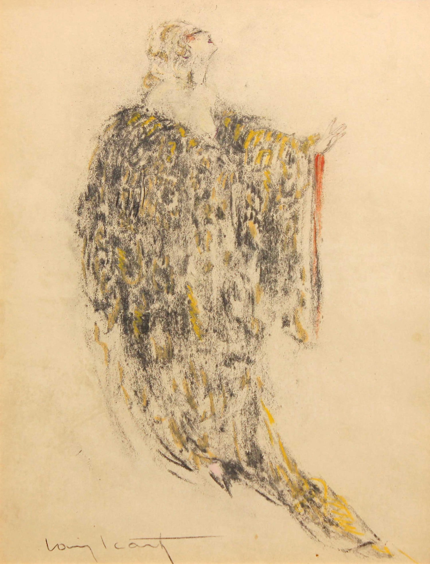 Louis Icart - Dessins de Femmes: Artist: Louis Icart Title: Dessins de Femmes Year: 1928 Dimensions: 17.25in. by 13.25in. Edition: From the rare limited edition Medium: Original hand colored lithograph on paper Condition: Excellent