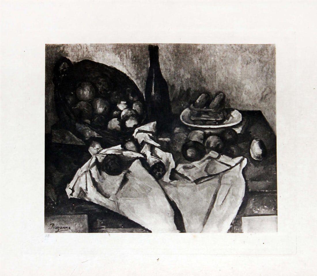 Paul Cezanne - La Corbeille de Pommes (1915) (1 of 1)