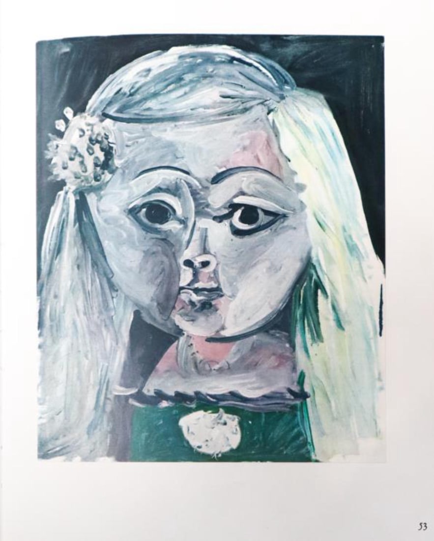 Pablo Picasso (After) - Les Menines: Artist: Pablo Picasso (After) Title: Les Menines Year: 1957 Dimensions: 7.5in. by 9in. Edition: From the rare limited edition of 100 Publisher: Editions Cercle D'art Paris Suite: Les Menines Et La