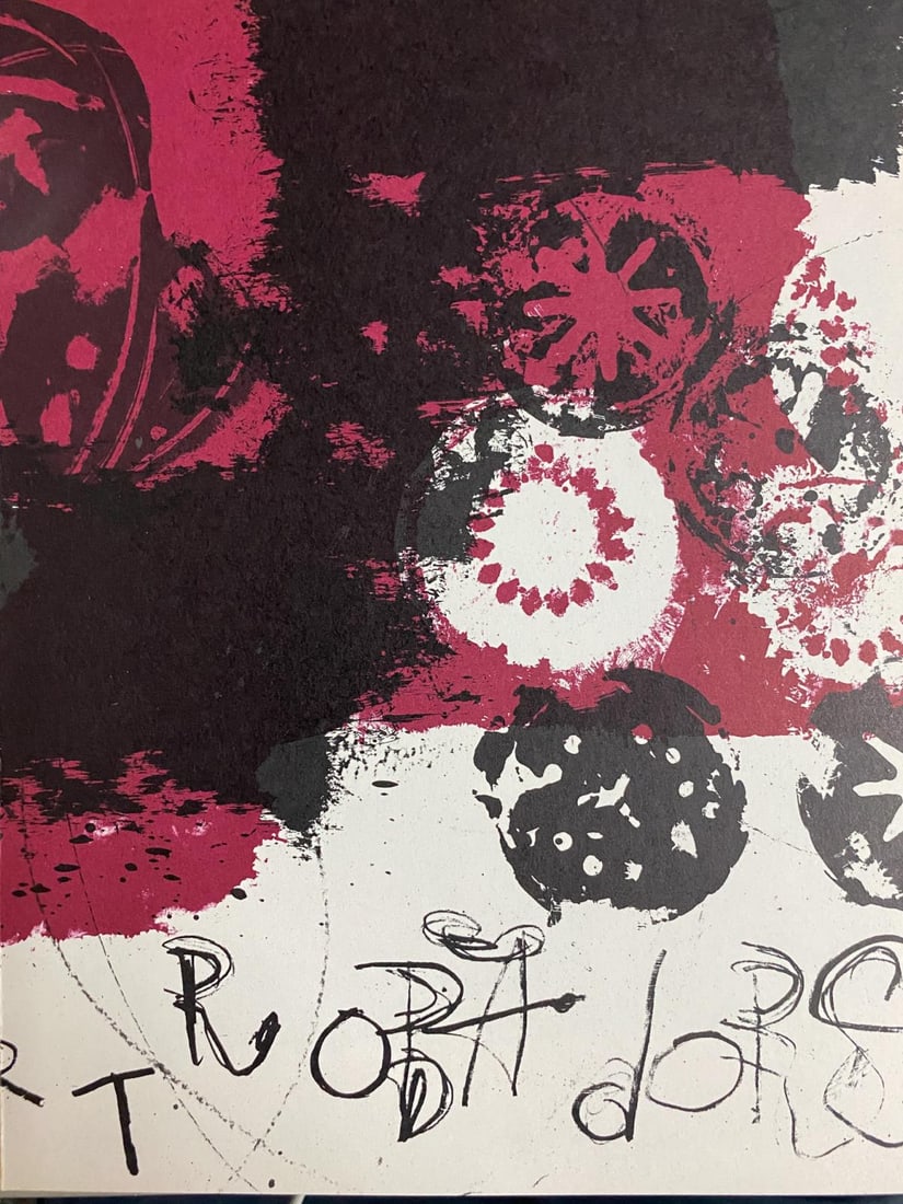 Antoni Clave - Col-Lace: Artist: Antoni Clave Title: Col-Lace Year: 1970 Dimensions: 7in. by 9.5in. Edition: From the limited edition of 100 Suite: Sala Gaspar Medium: Or