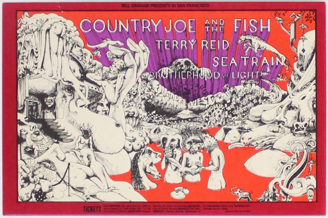 Lee Conklin - Country Joe and the Fish (1 of 1)
