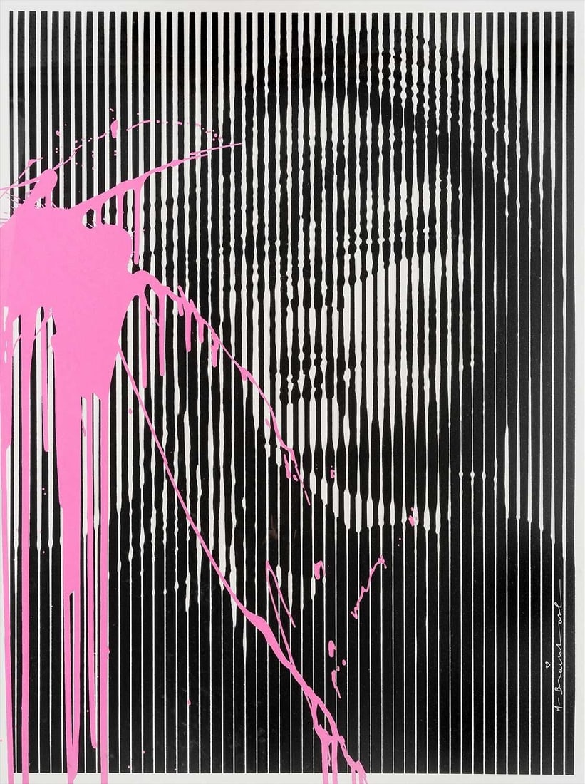 Mr. Brainwash - Bombshells - Brigitte Bardot: Artist: Mr. Brainwash Title: Bombshells - Brigitte Bardot Year: 2019 Dimensions: 30 x 22 1/2 in. Edition: 1 from the limited PP edition of 3, aside from the edition of 50 Medium: Screenprint on