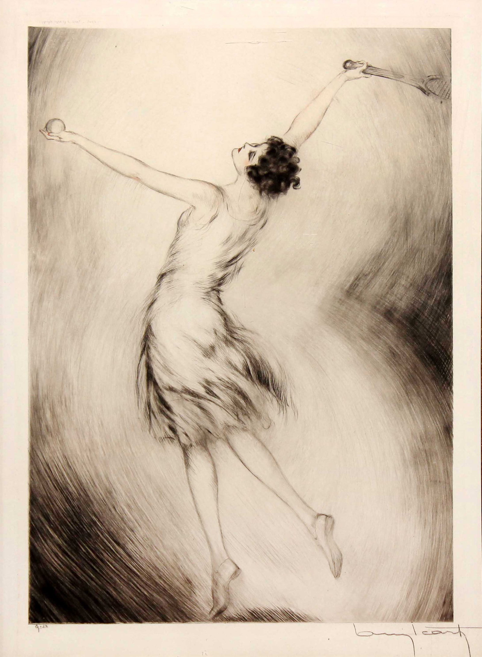 Louis Icart - Tennis (1 of 1)