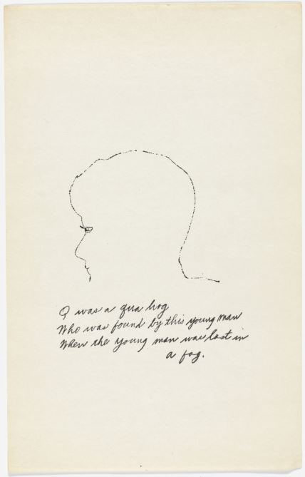 Andy Warhol - letter A: Artist: Andy Warhol Title: Untitled 10 Year: 1953 Dimensions: 9.5in. by 6in. Edition: From the rare limited edition of approx. 100 Publisher: Andy Warhol New York Suite: A is an Alphabet Medium:
