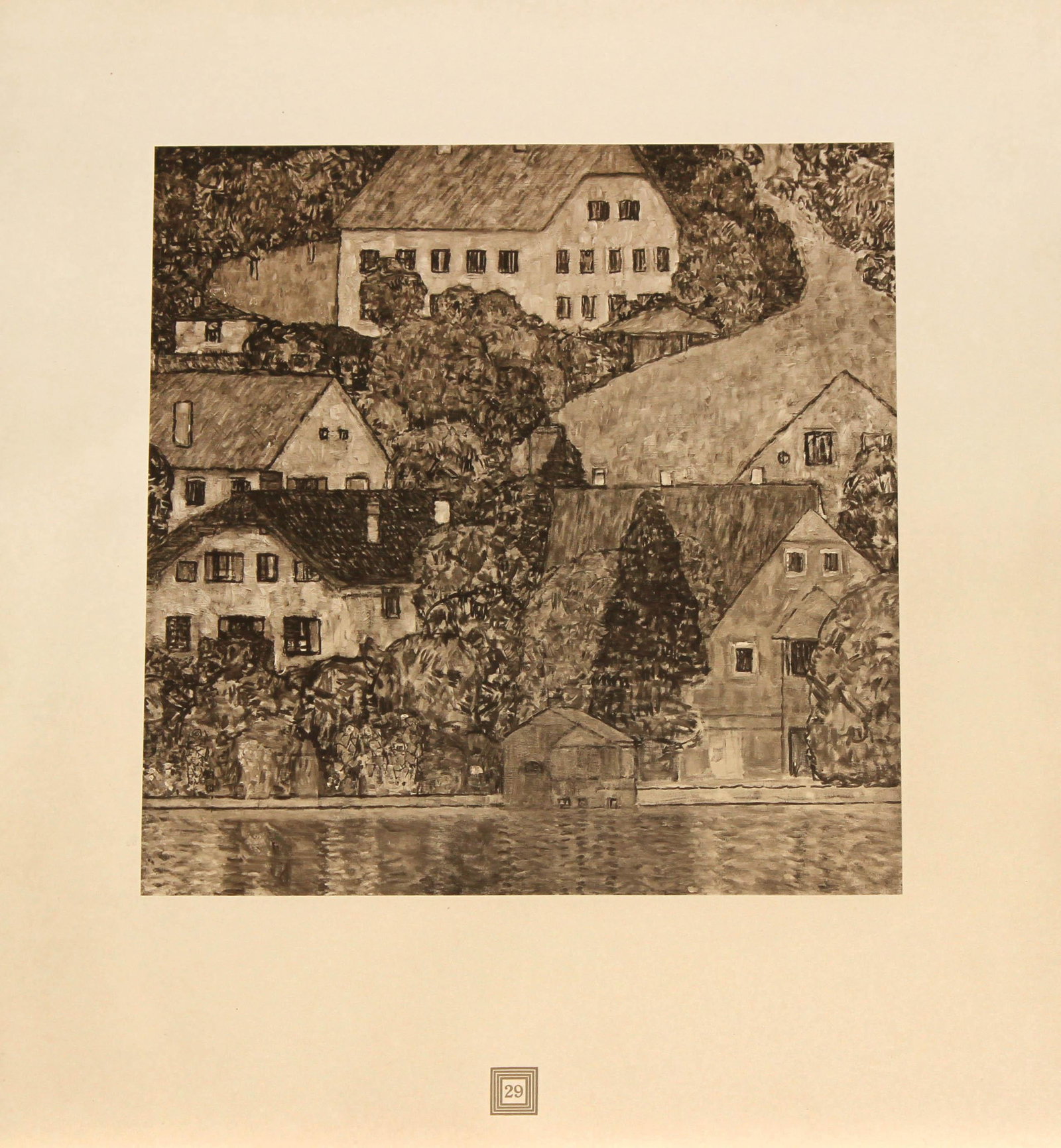 Gustav Klimt (After) - Am Attersee (1 of 1)