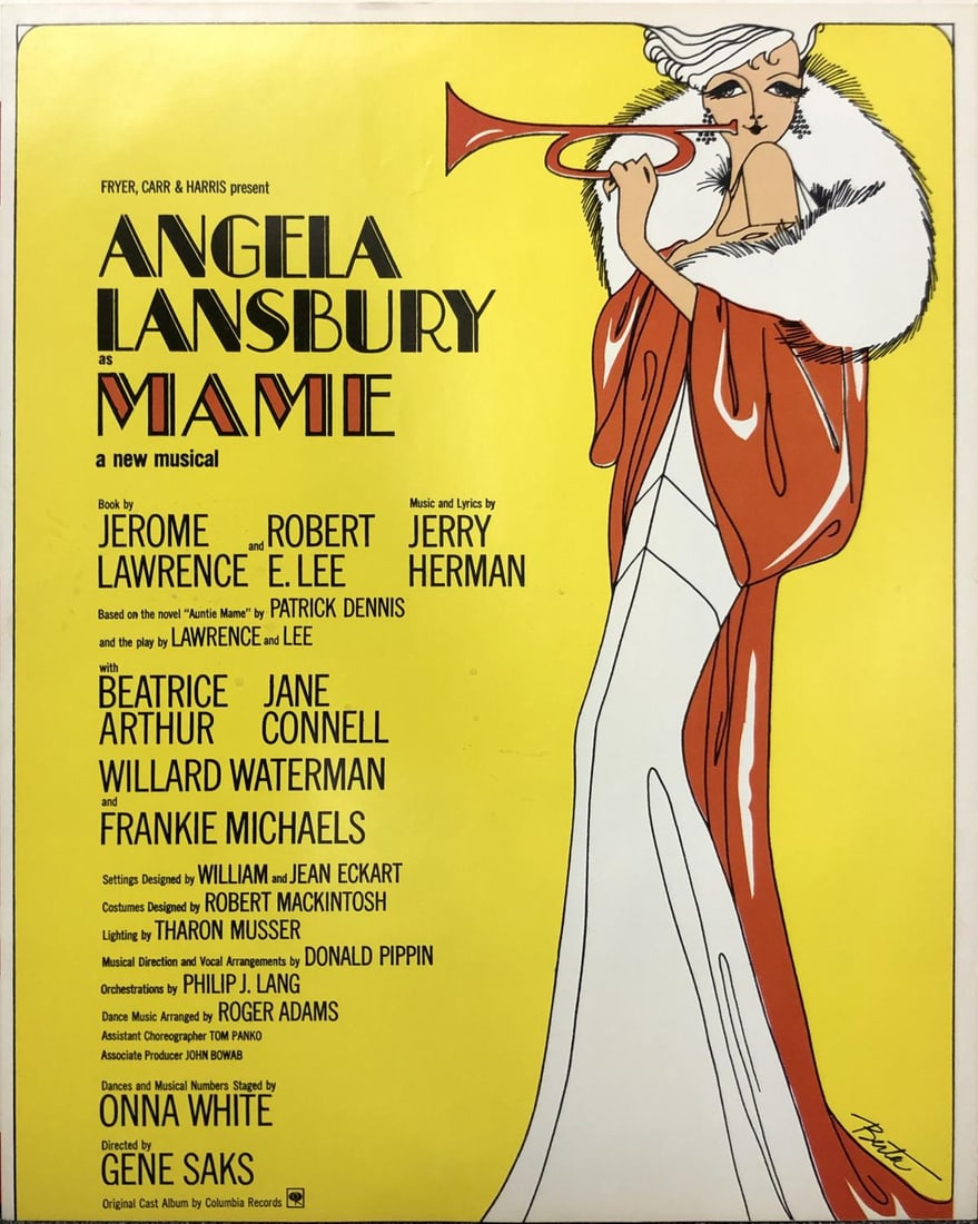 Angela Lansbury Soundtrack Album - Mame Poster (1 of 1)