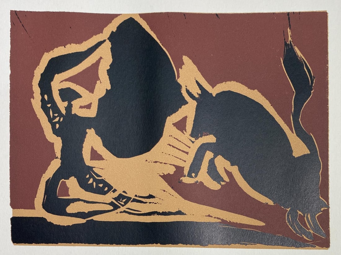 Pablo Picasso - Picador VI: Artist: Pablo Picasso Title: Picador VI Year: 1962 Dimensions: 8.75in. by 6.5in. Edition: From a rare limited edition Publisher: Verlag Gerd Hatje Stuttgart