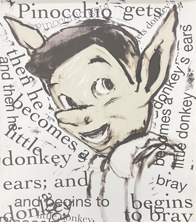 Jim Dine - Untitled 37 from Pinocchio Suite: Artist: Jim Dine Title: Untitled 37 from Pinocchio Suite Year: 2005 Dimensions: 22in. by 17.5in. Edition: From the rare limited edition of of 35 Publisher: Steidl Verlag Suite: Pinocchio Medium: