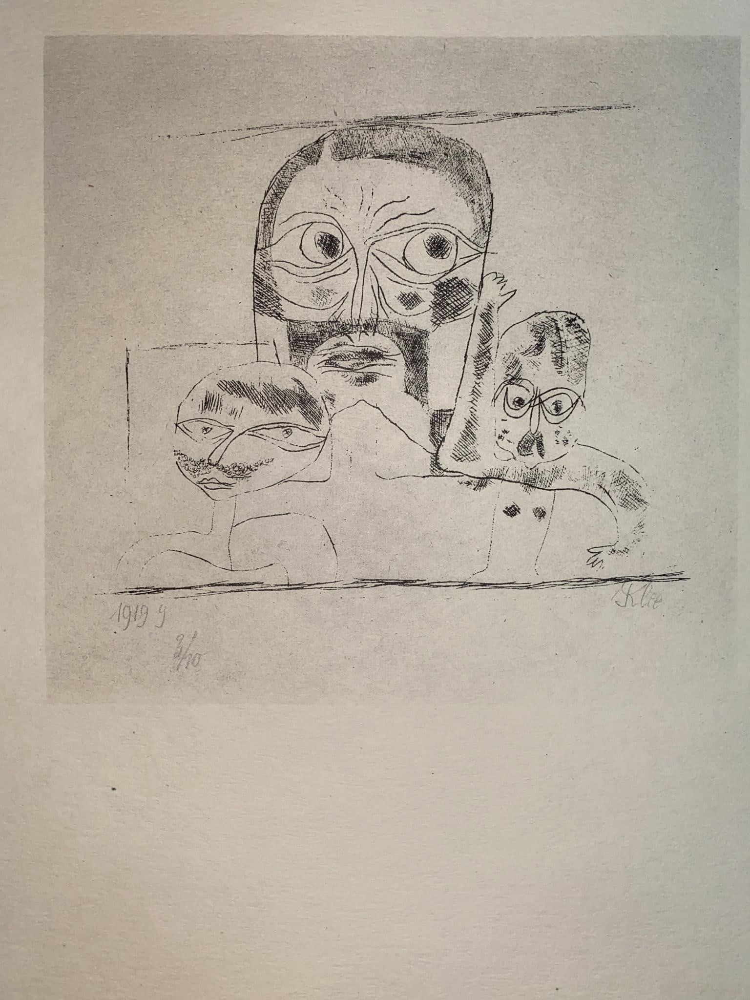 Paul Klee - Three Heads (After) (1 of 1)