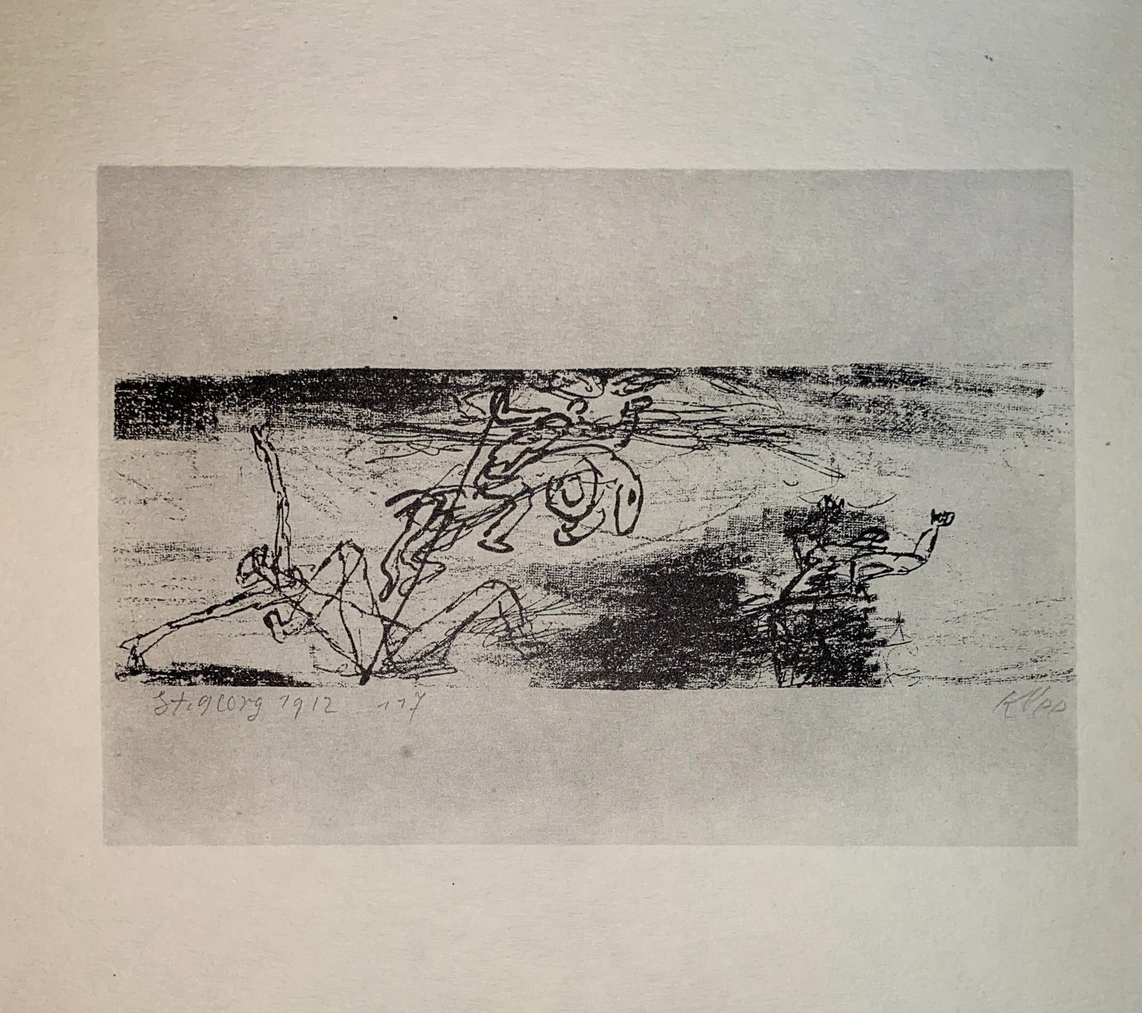 Paul Klee - St.George (After) (1 of 1)
