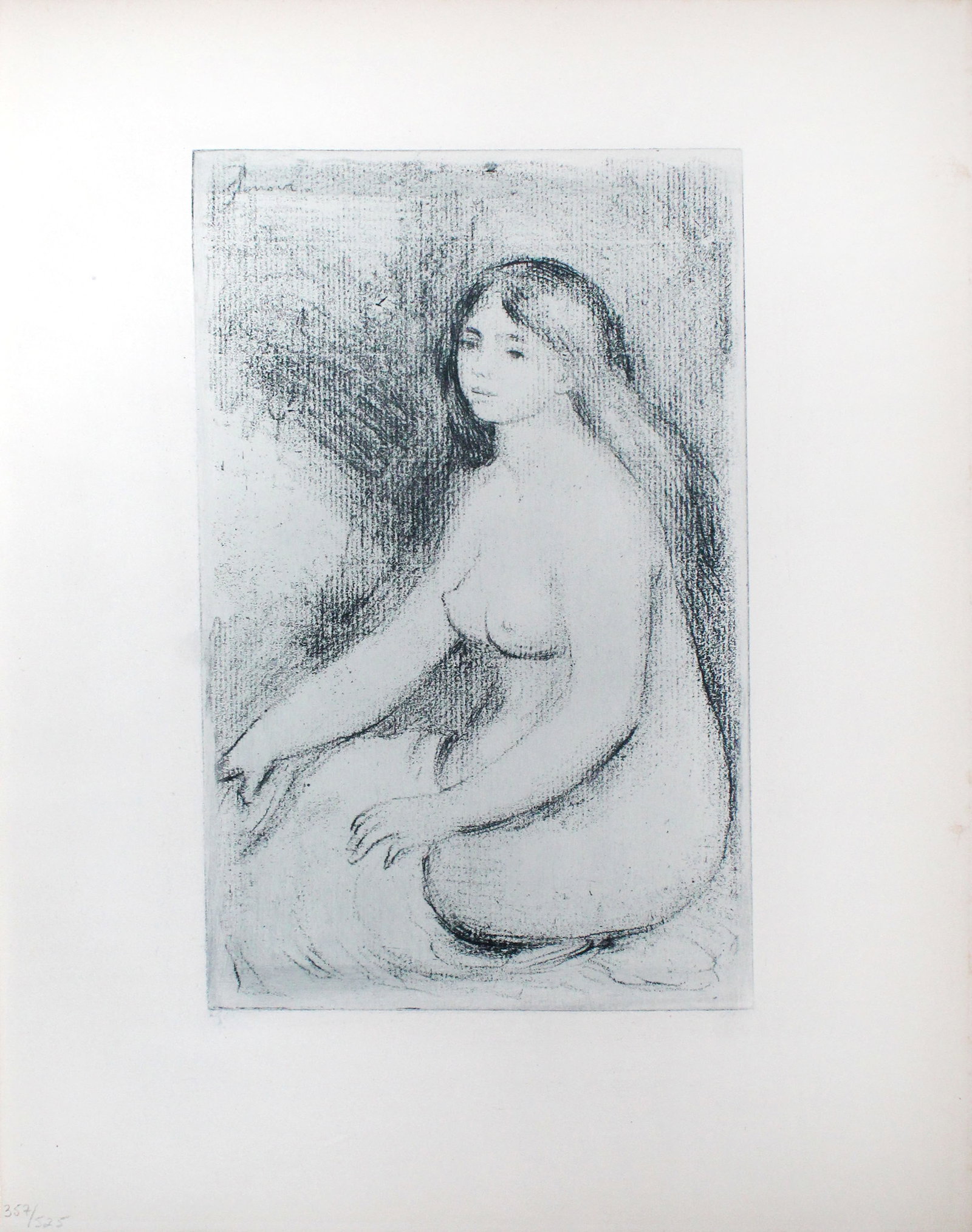 Pierre-Auguste Renoir - Etude (1 of 1)