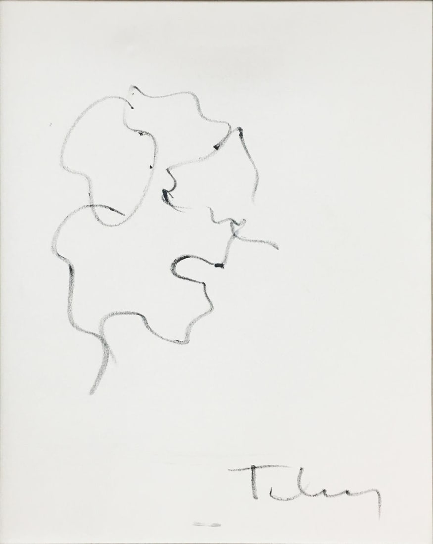 Itzchak Tarkay - Original Oil - Untitled Figure V: Artist: Itzchak Tarkay Title: Original Oil - Untitled Figure V Dimensions: 26in. by 29in. Edition: Rare one-of-a-kind painting Medium: Paint on canvas Condition: