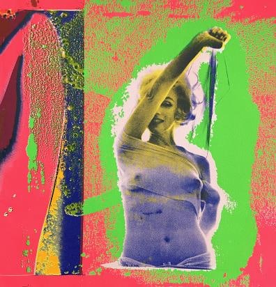 Bert Stern - The Marilyn Monroe Trip IV: Artist: Bert Stern Title: The Marilyn Monroe Trip IV Year: 1968 Dimensions: 11 1/4in. by 10 3/4in. Edition: From the rare limited edition Publisher: Avant-Garde Media New York Suite: The Marilyn