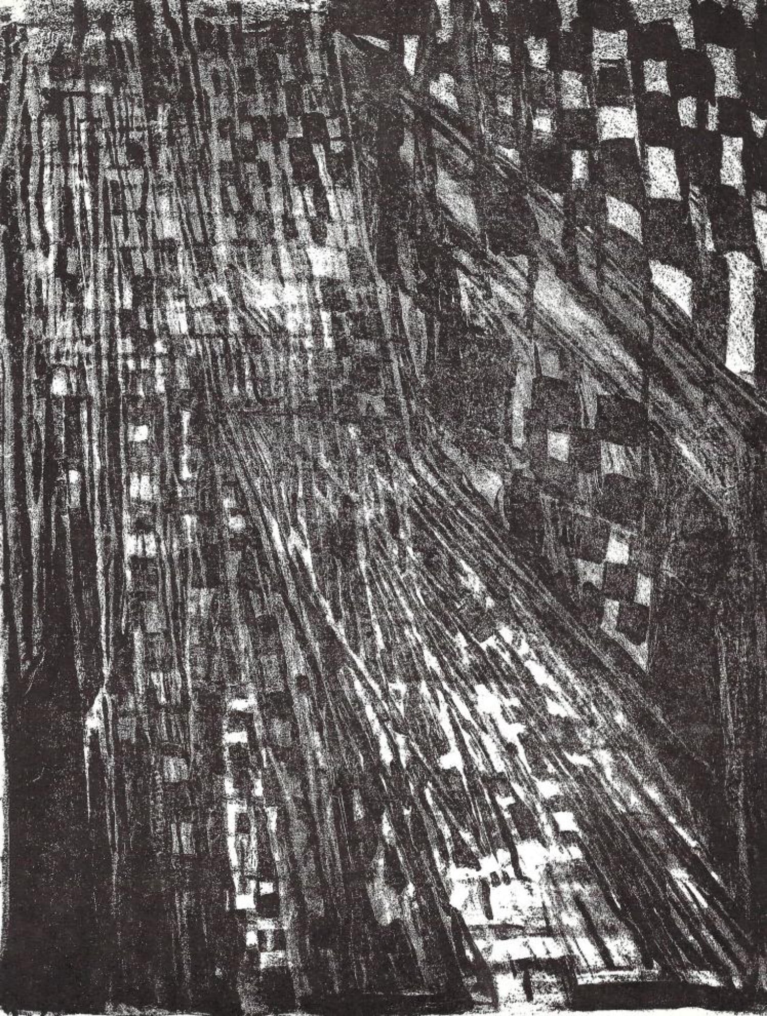 Maria Elen Vieira da Silva - Untitled (Redfern Gallery): Artist: Maria Elen Vieira da Silva Title: Untitled (Redfern Gallery) Year: 1964 Dimensions: 7.5in. by 10in. Edition: From the rare limited edition Publisher: Redfern Gallery Suite: The Lithography at