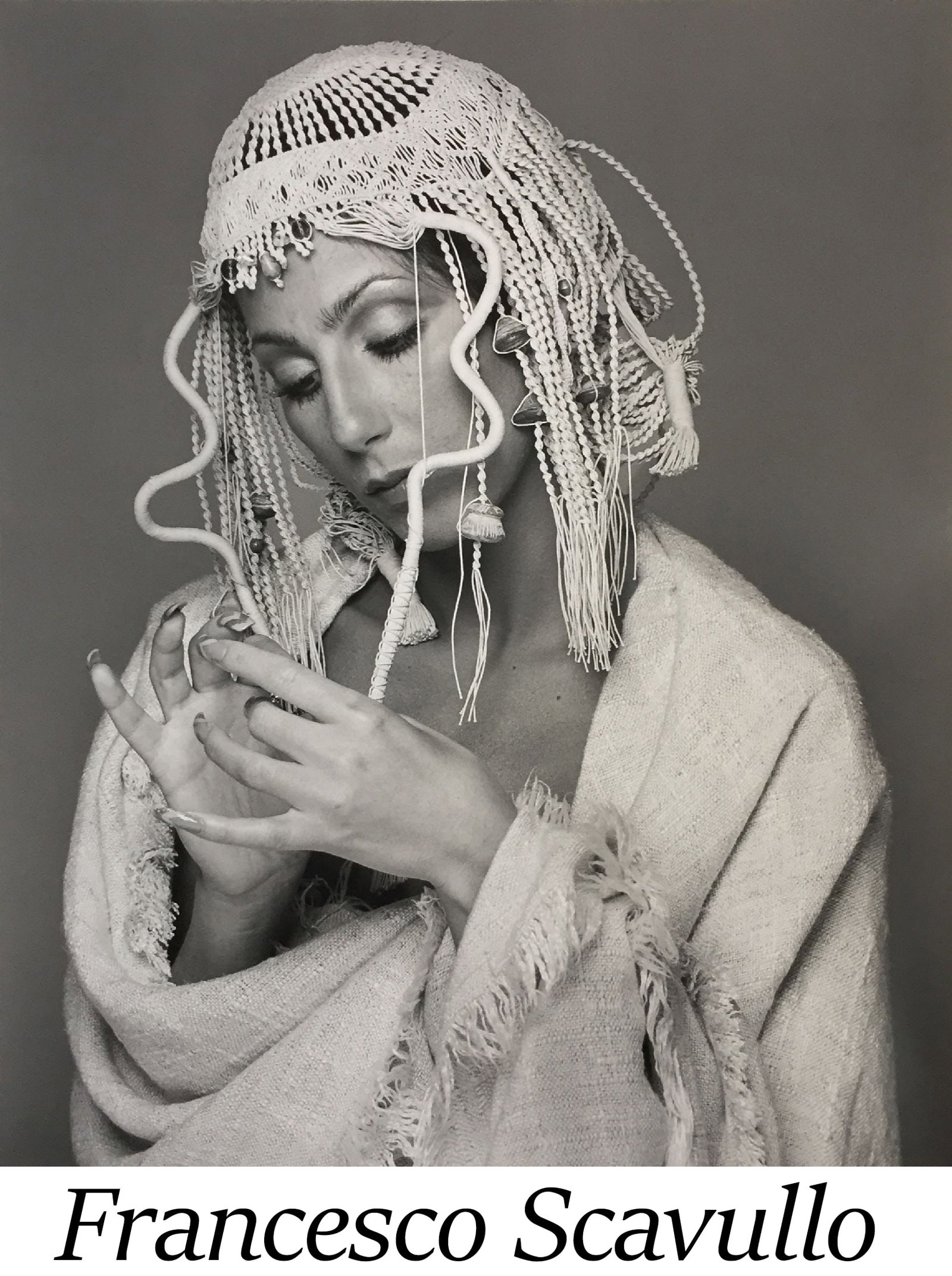 Francesco Scavullo - Cher (Song I portfolio): Artist: Francesco Scavullo Title: Cher (Song I portfolio) Year: 1974/2004 Dimensions: 24 x 20 in. Publisher: the Motion Picture Group, Inc. Suite: Song I portfolio Medium: Gelatin Silver Print
