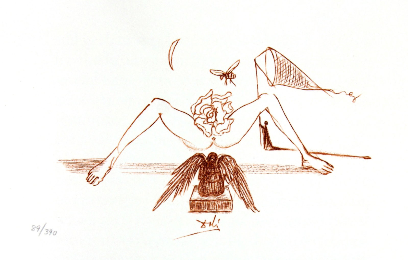 Salvador Dali - Casanova Illustration II