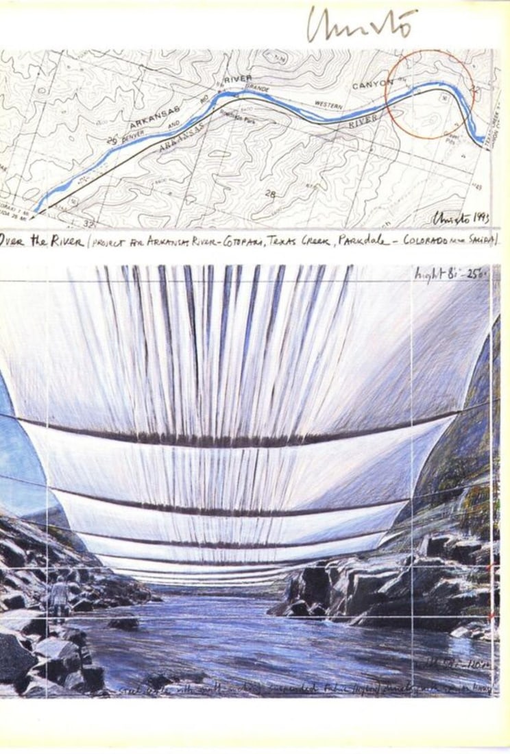 Christo - Over The River Project IV (1 of 1)