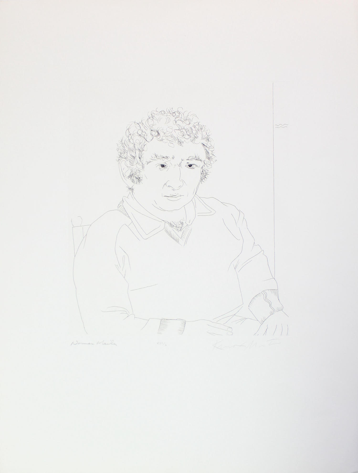 Knox Martin - Norman Mailer (1 of 1)
