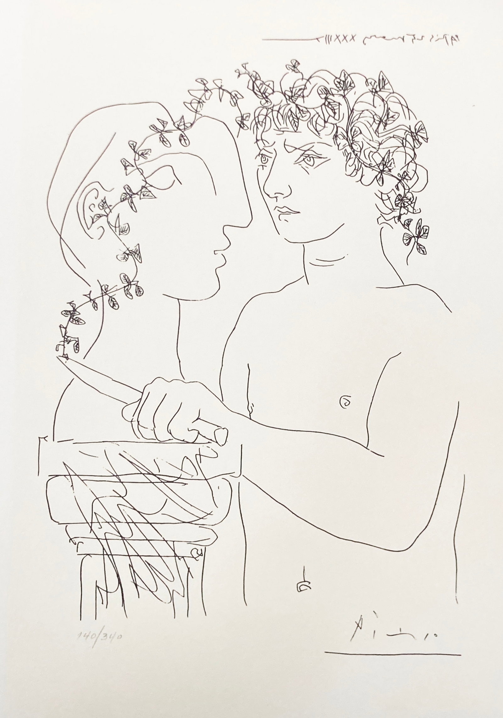 Pablo Picasso (After) - Jeune Sculpteur Finissant un Platre: Artist: Pablo Picasso (After) Title: Jeune Sculpteur Finissant un Platre Year: 1992 Dimensions: 12 x 8 1/2 in. Edition: From the rare limited edition of 340 Suite:<