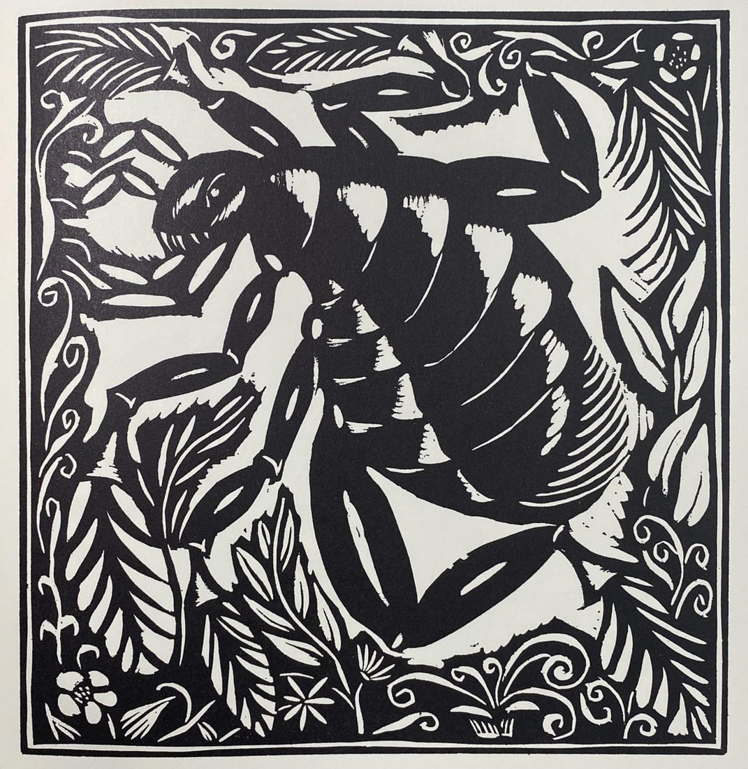 Raoul Dufy - La Puce: Artist: Raoul Dufy Title: La Puce Year: 1977 Dimensions: 10in. by 13in. Edition: From the rare limited edition Publisher: The Metropolitan Museum of Art New York Suite: Le Bestiare ou Cortege