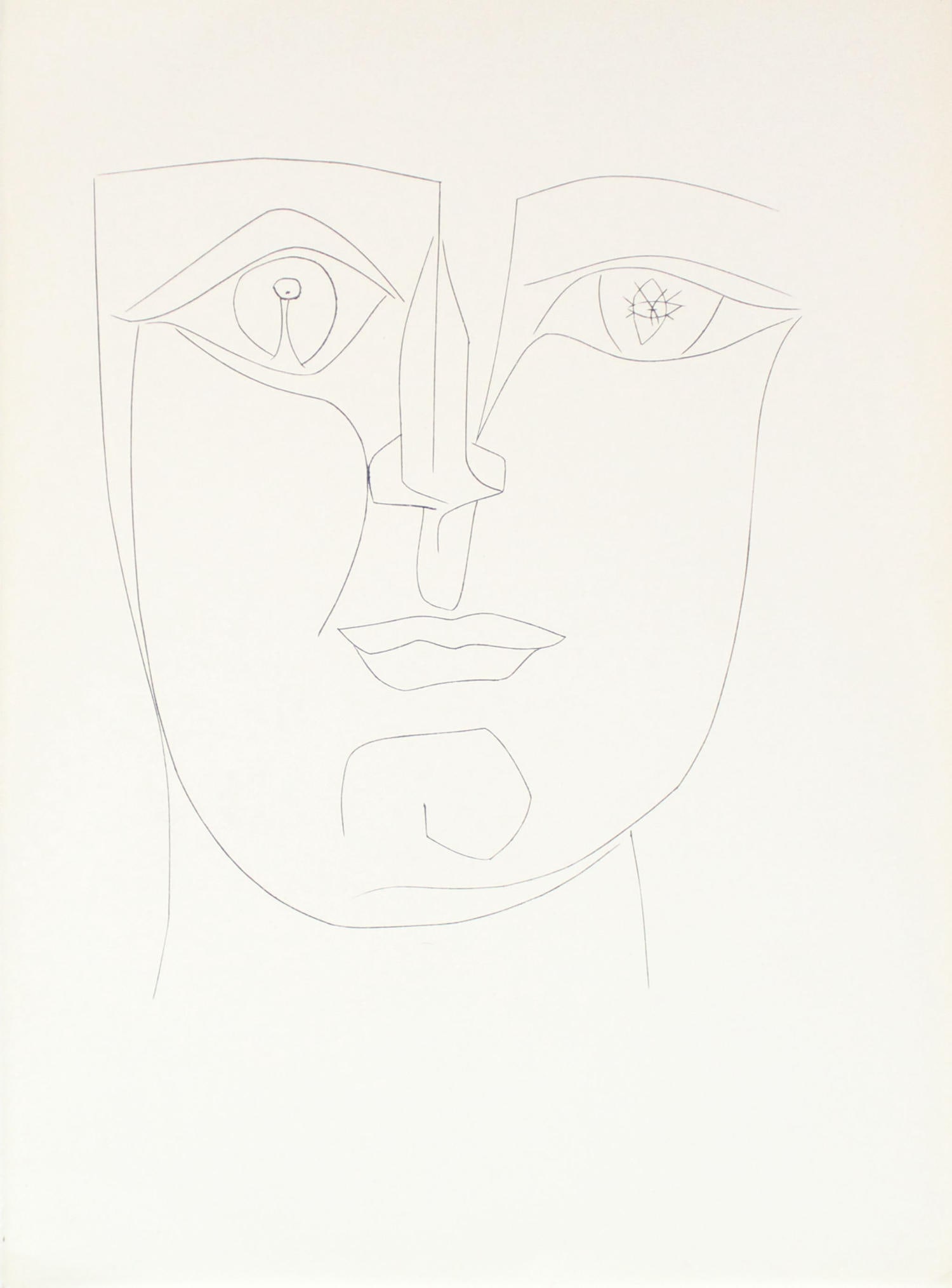 Pablo Picasso - Untitled II from "Carmen": Artist: Pablo Picasso Title: Untitled II from "Carmen" Year: 1949 Dimensions: 14in. by 10 1/4in. Edition: From the Rare Limited Edition Publisher: Lacouriere Pa