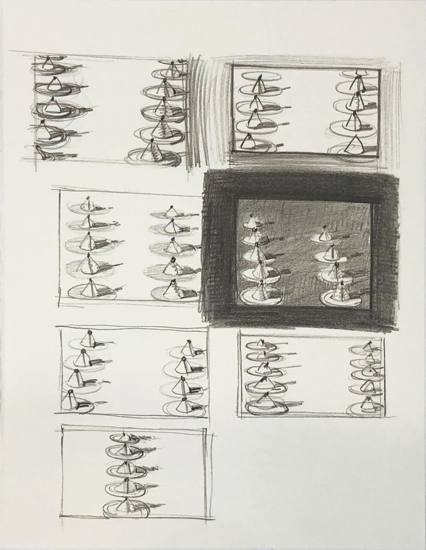 Wayne Thiebaud - Sketchbook 34: Artist: Wayne Thiebaud Title: Sketchbook 34 Year: 1987 Dimensions: 8 1/2in. by 11in. Edition: Numbered from the rare limited edition of 100 Publisher: Abrams Ne