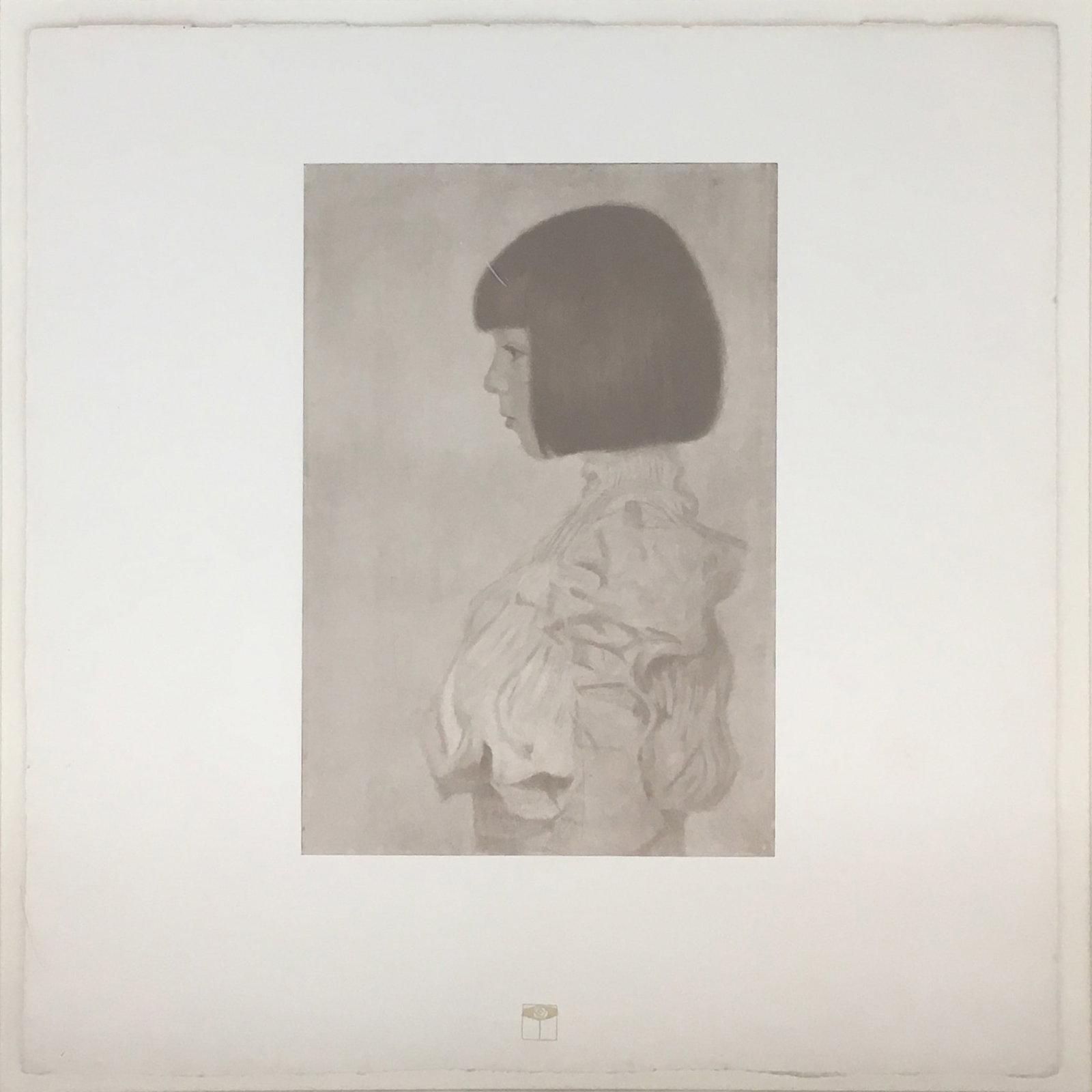 Gustav Klimt (After) - Portrait of Helena Klimt: Artist: Gustav Klimt (After) Title: Portrait of Helena Klimt Year: 1931 Dimensions: 19 x 18 in. Edition: From the rare limited edition Publisher: H. O. Miethke<