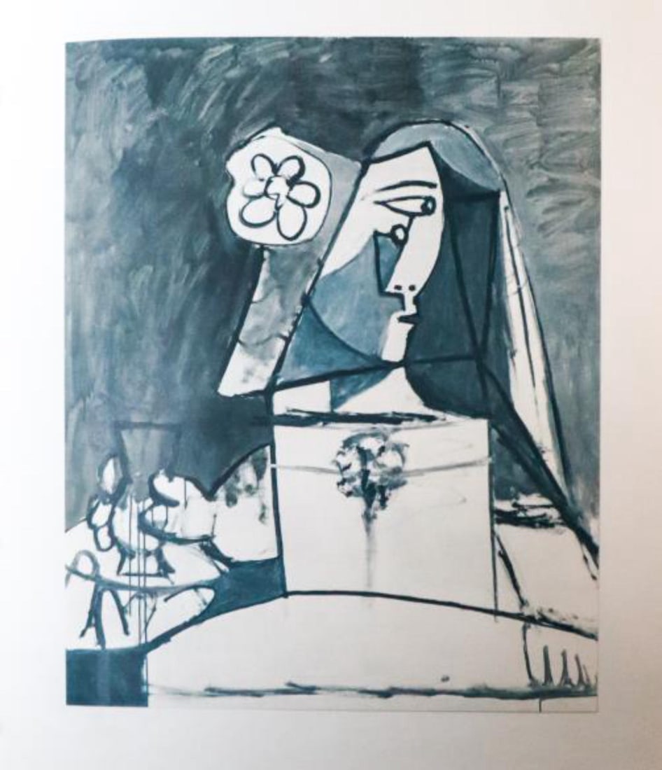 Pablo Picasso (After) - Les Menines: Artist: Pablo Picasso (After) Title: Les Menines Year: 1957 Dimensions: 7.5in. by 9in. Edition: From the rare limited edition of 100 Publisher: Editions Cercle