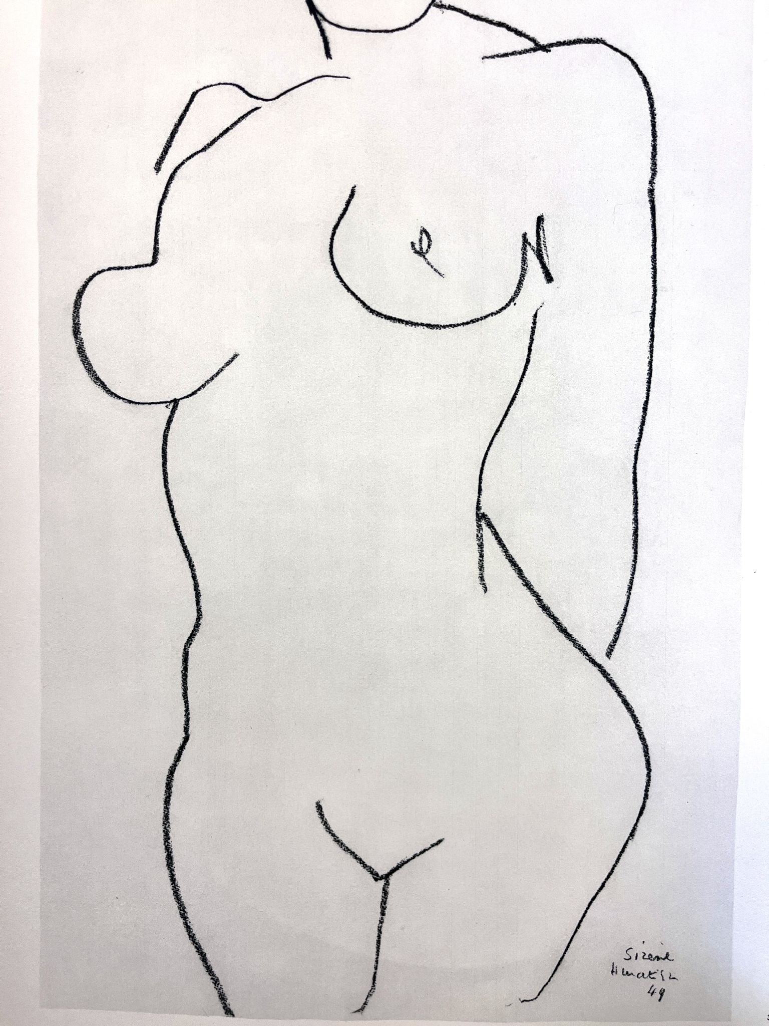 Henri Matisse - Untitled 17 from Verve Suite: Artist: Henri Matisse Title: Untitled 17 from Verve Suite Year: 1952 Dimensions: 14 x 10 1/4 in. Edition: From the rare limited edition Publisher: Teriade, Pari