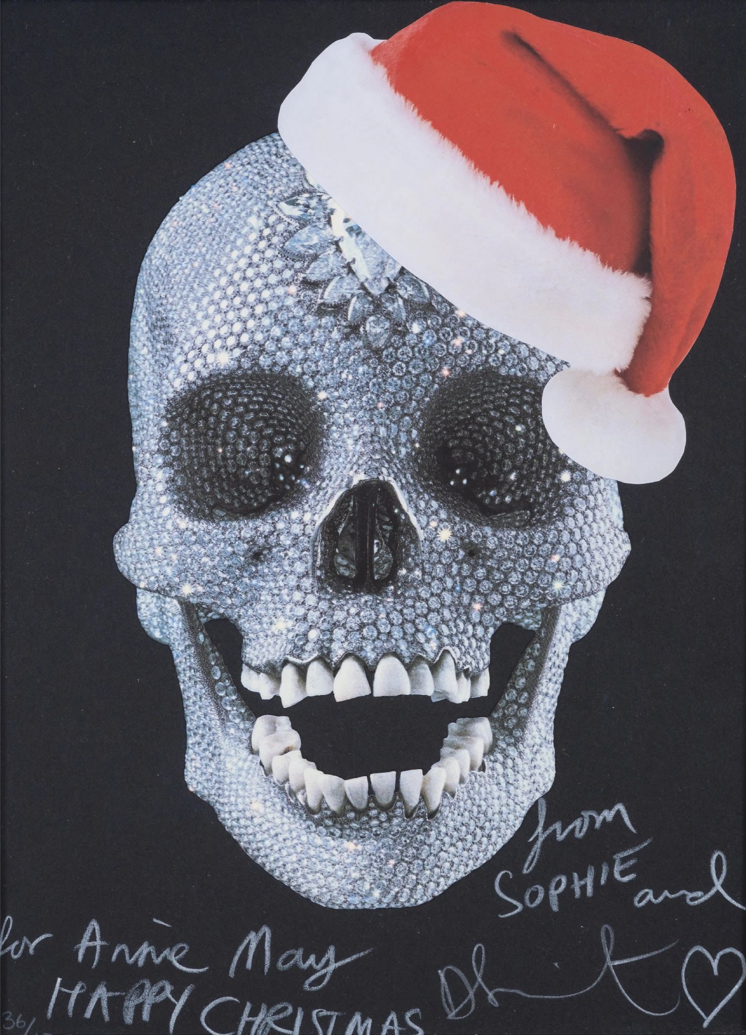 Damien Hirst - For The Love of God, Believe (Christmas Gift)