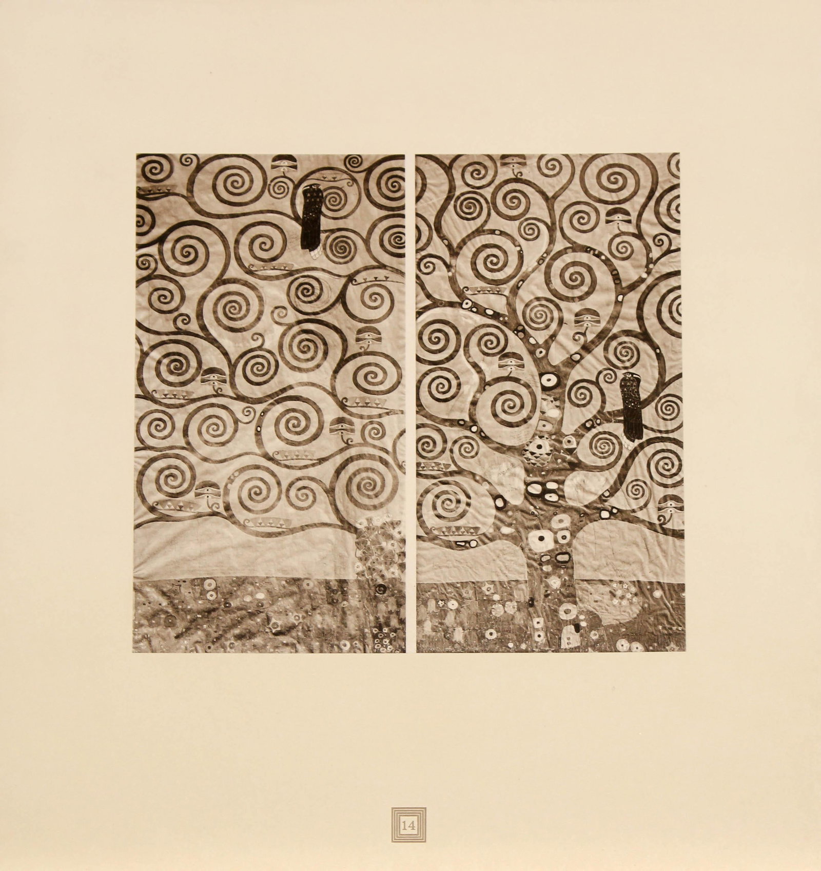 Gustav Klimt (After) - Der Lebensbaum (Fortsetzung) I (1 of 1)