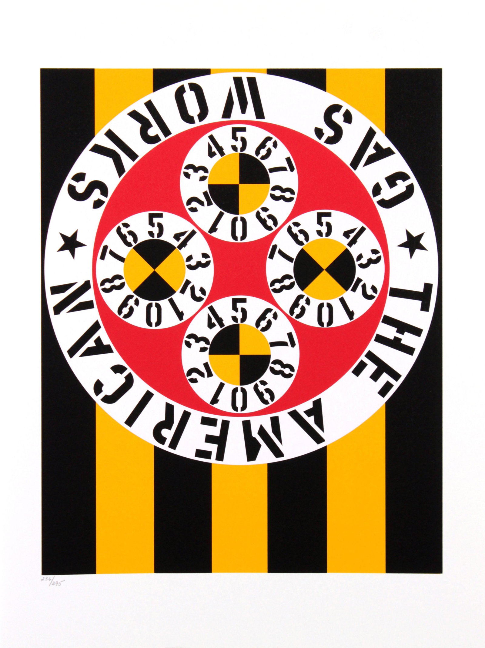 Robert Indiana - The American Dream 2: Artist: Robert Indiana Title: The American Dream 2 Year: 1997 Dimensions: 22.5in. by 17.5in. Edition: From the limited edition of 395 Publisher: Marco Fine Arts Contemporary Atelier El Segundo Suite: