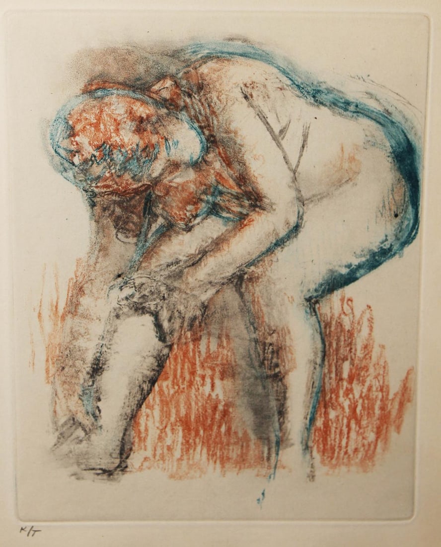 Edgar Degas - Ballerina: Artist: Edgar Degas Title: Ballerina From the Danse Dessin Year: 1938 Dimensions: 9.7in. by 12.7in. Edition: From the rare limited edition of 305 Publisher: Ambroise Vollard Editeur; Paris 28 Rue de