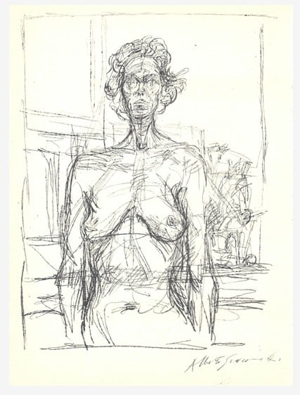 Alberto Giacometti - Standing Nude