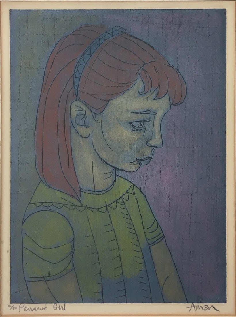 Irving Amen - Pensive Girl (1 of 1)