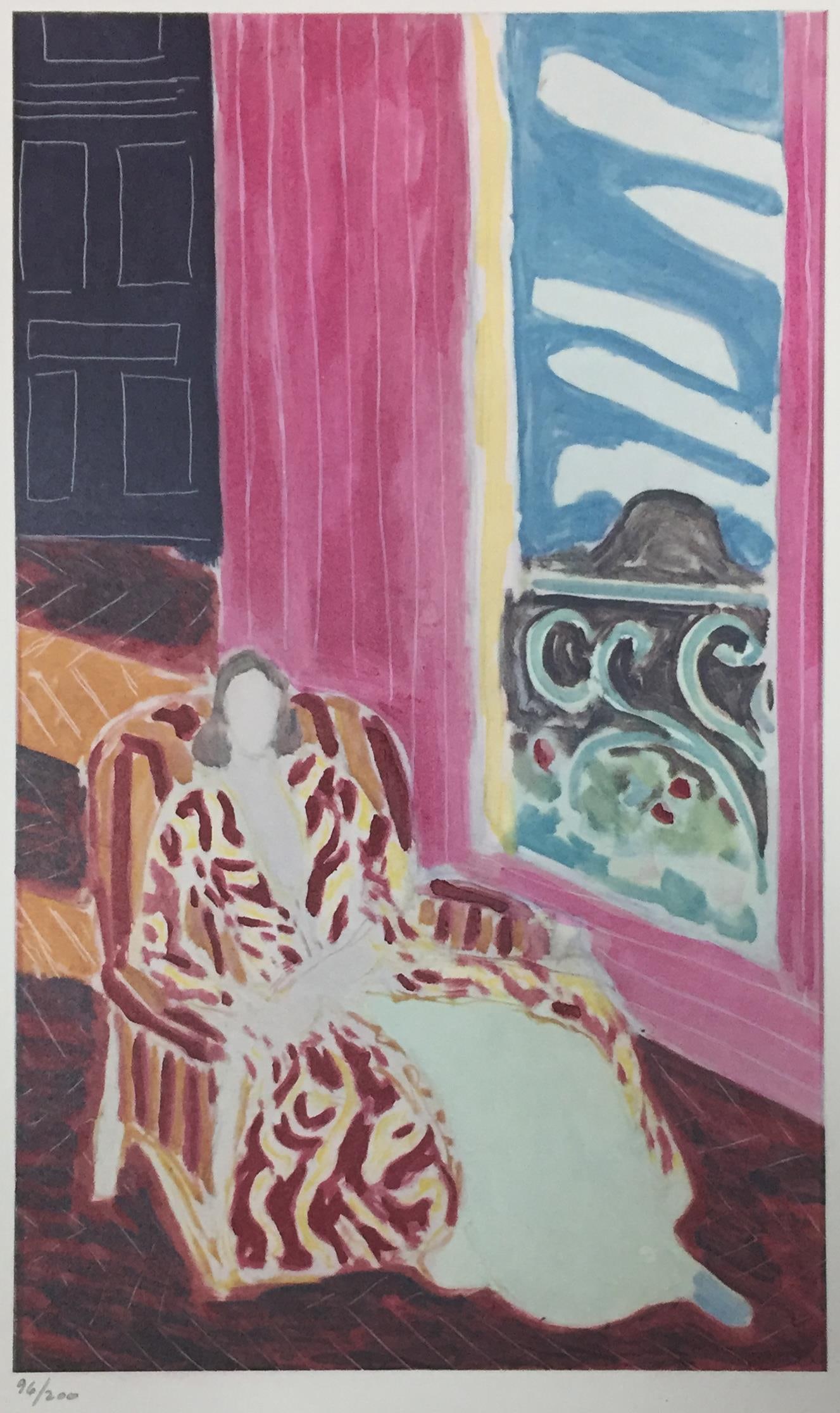 Henri Matisse - La Porte Noire: Artist: Henri Matisse Title: La Porte Noire Year: 1958 Dimensions: 15 3/4in. by 11 3/4in. Edition: From the Rare Limited Edition of 200 Publisher: New York Graphic Society New York Medium: Original