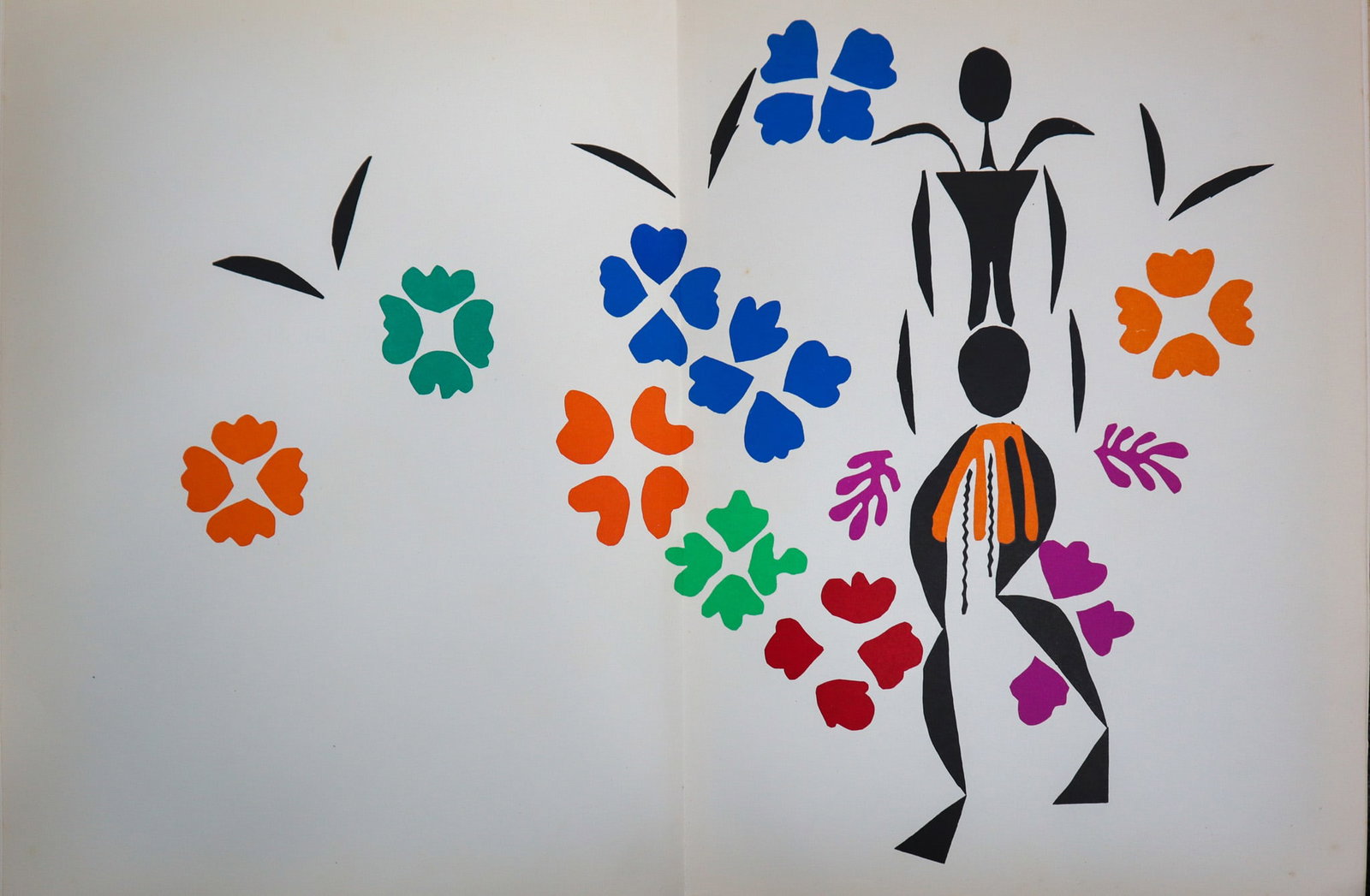 Henri Matisse - Untitled from Verve Suite: Artist: Henri Matisse Title: Untitled from Verve Suite Year: 1952 Dimensions: 14 x 10 1/4 in. Edition: From the rare limited edition Publisher: Teriade, Paris, Dec 1952. Suite: Verve vol VI no 27/28