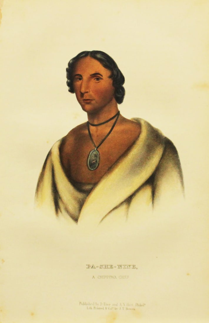 Charles Bird King - Pa She Nine A Chippewa Chief (1 of 1)