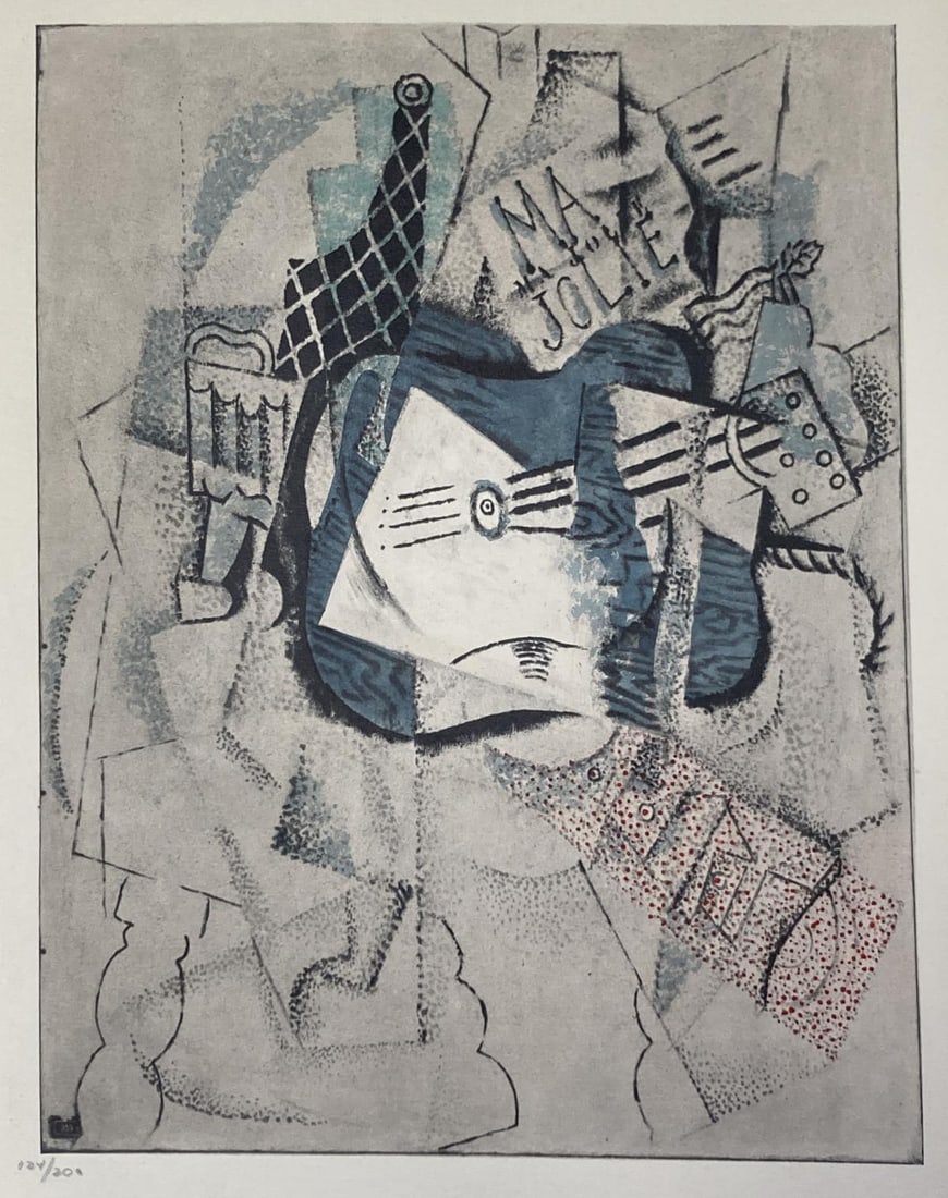 Pablo Picasso (After) - Ma Jolie: Artist: Pablo Picasso (After) Title: Ma Jolie Year: 1955 Dimensions: 11.5in. by 15.5in. Edition: From the rare limited edition of 200 Suite: Silvana Editoriale