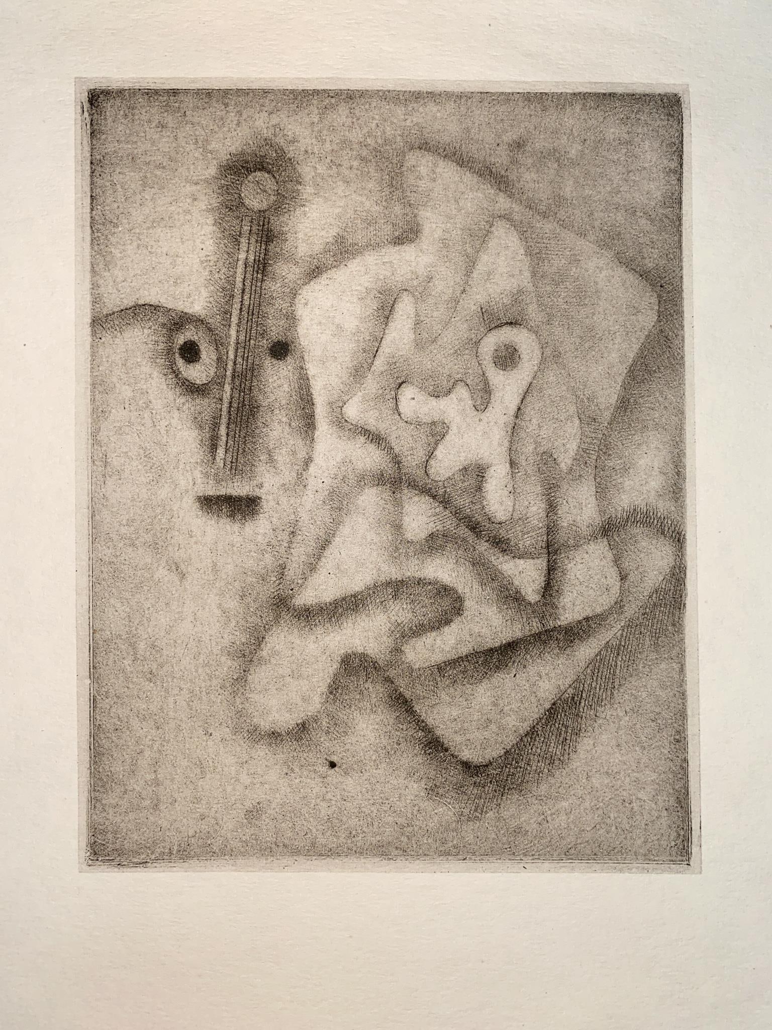 Paul Klee - L'Homme Approximatif: Artist: Paul Klee Title: L'Homme Approximatif Year: 1947 Dimensions: 9in. by 12in. Edition: from the rare limited edition of 2000 Publisher: The Museum Of Moder
