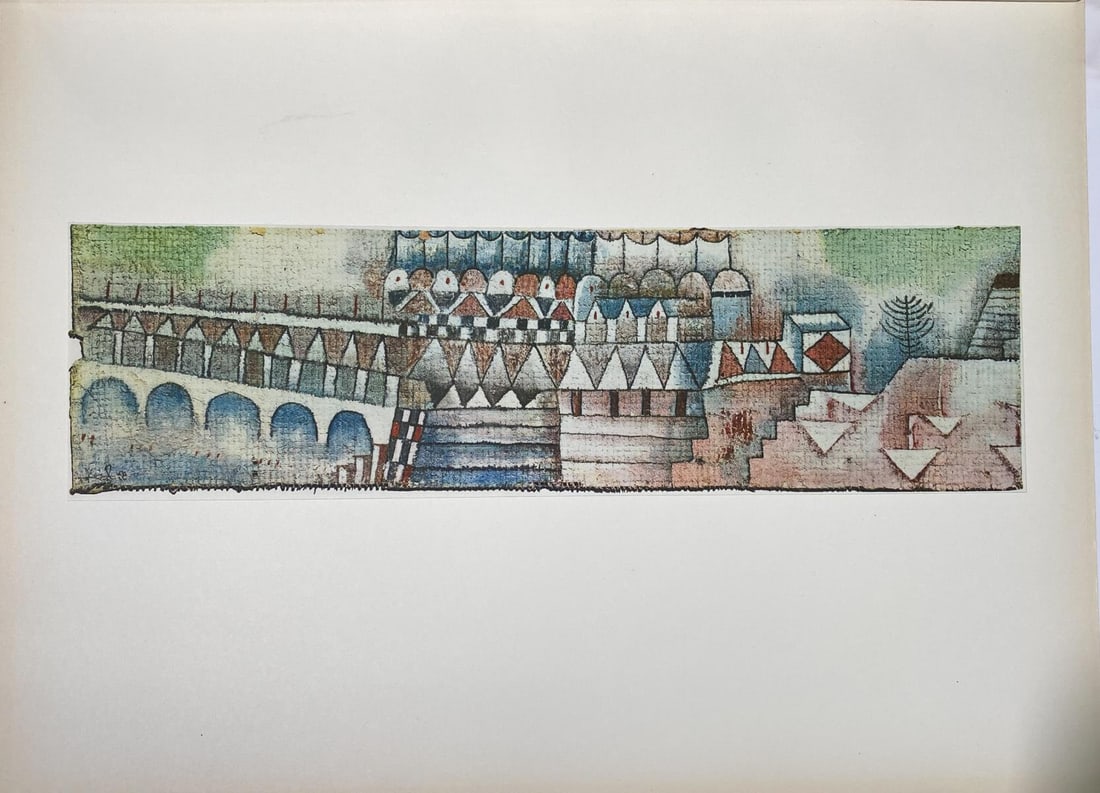 Paul Klee (After) - Old Town and Bridge (1 of 1)