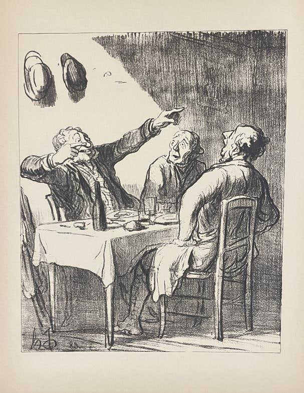 Honore Daumier - Croquis De Chasse (1 of 1)
