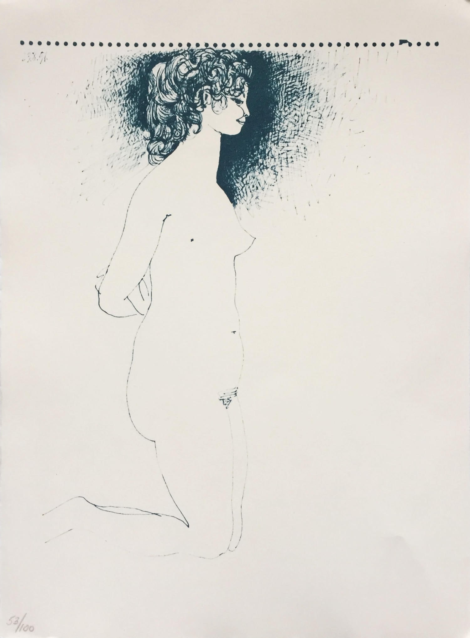 Pablo Picasso - Le Retour (After): Artist: Pablo Picasso Title: Le Retour Year: 1974 Dimensions: 11in. by 15 1/8in. Edition: From the Rare Limited Edition of 100 Publisher: Plon / Galerie Fracoise Tournie Suite: Le Soleil Ebloui
