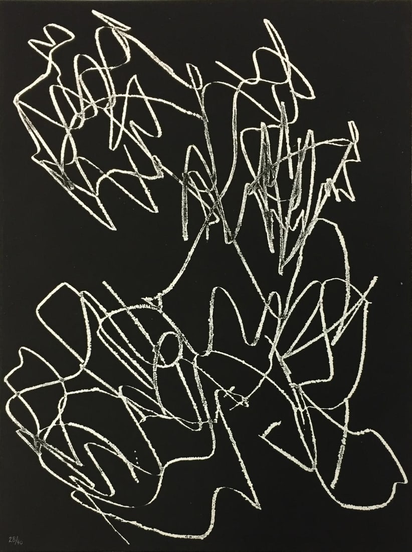Joan Miro - Untitled: Artist: Joan Miro Title: Untitled Year: 1972 Dimensions: 17 1/4in. by 12 3/4in. Weight: 0 Edition: From the Rare Limited Edition of 40 Publisher: