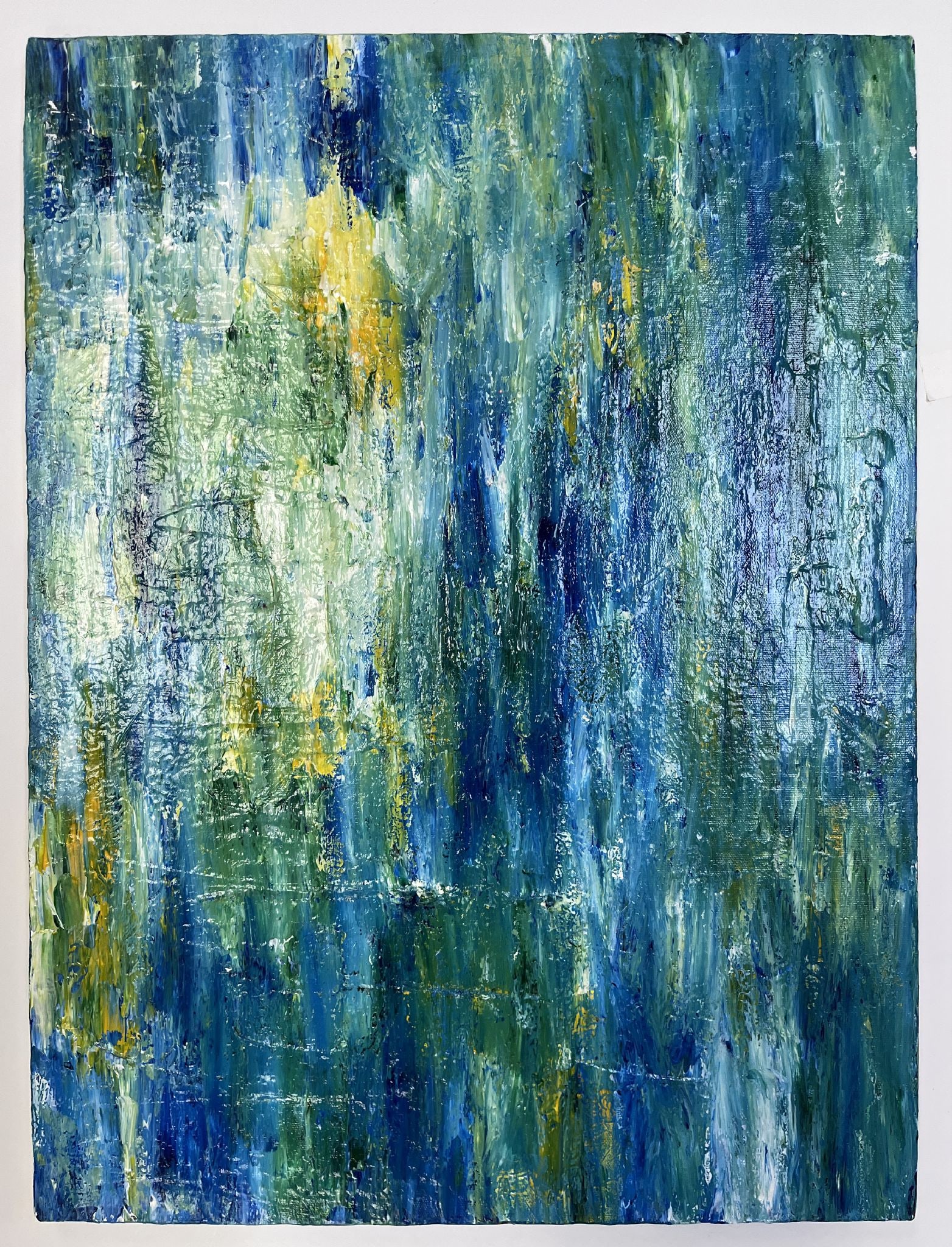 Beth Liez - Color III: Artist: Beth Liez Title: Color III Year: 2024 Dimensions: 24 x 18 in. Edition: Original One-of-a-Kind Painting Medium: Hand painted acrylic on canvas Condition: Excellent Signature Details:
