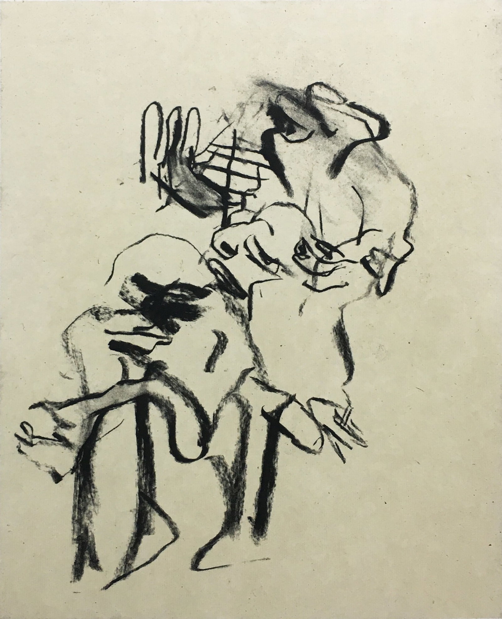 Willem De Kooning - How To Get There: Artist: Willem De Kooning Title: How To Get There Year: 1988 Dimensions: 22 x 18 in. Edition: From the Rare Limited Edition Publisher: The Museum of Modern Art,
