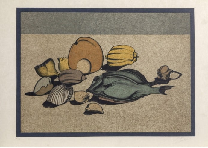 Mihail Chemiakin - Nature Morte: Artist: Mihail Chemiakin Title: Nature Morte Year: 1980 Dimensions: 18 x 25 in. Edition: From rare edition of 78 Publisher: Bowles/Sorokko Medium:</