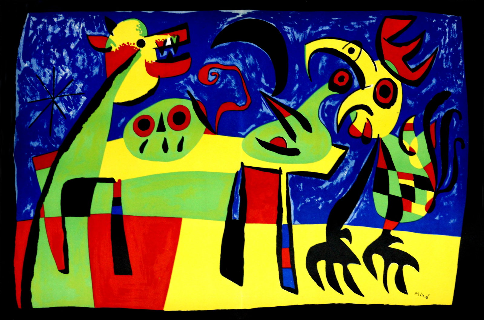 Joan Miro - Dog Barking at the Moon (1 of 1)